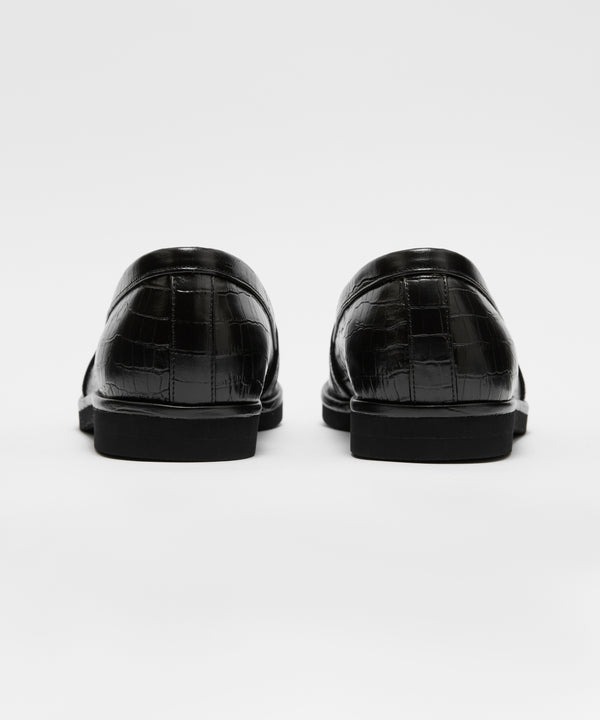 STORE SLIP CROCO - BLACK/ BL-07CR