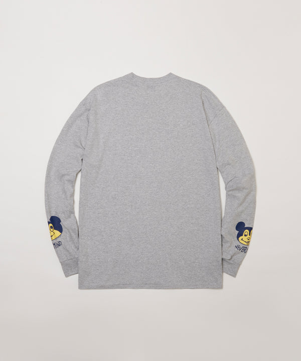 POISON L/S TEE  - GRAY  / DRT-02