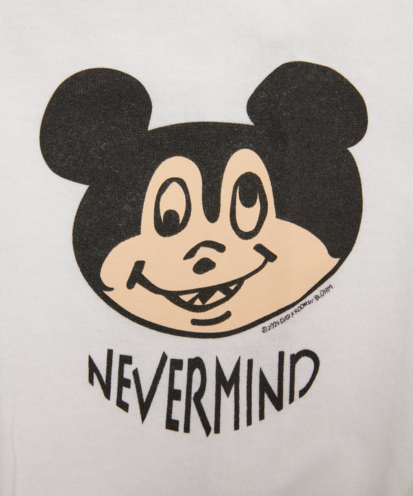 POISON L/S TEE  - WHITE  / DRT-02