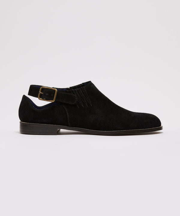 SCOOTERS SUEDE - BLACK / BL-31SD