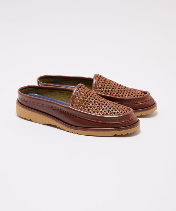 MESH RATZ MULE - BROWN / BL-54L