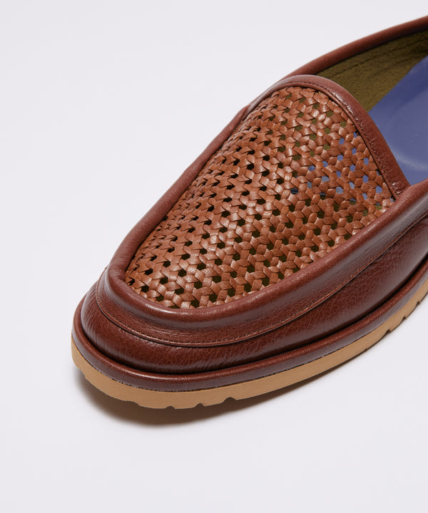 MESH RATZ MULE - BROWN / BL-54L