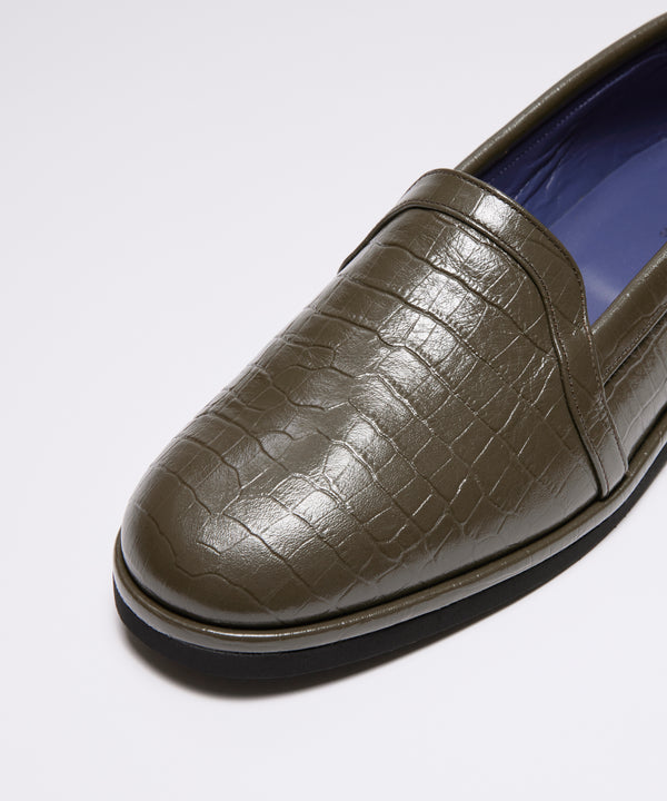 STORE SLIP CROCO - GREEN / BL-07CR