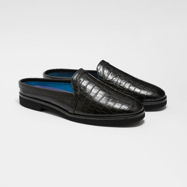 LAZY CROCO - BLACK / BL-49