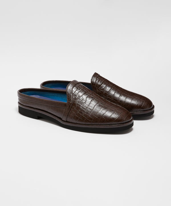 LAZY CROCO - BROWN / BL-49