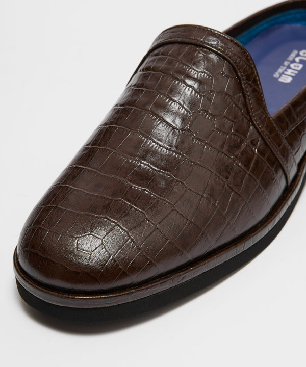 LAZY CROCO - BROWN / BL-49